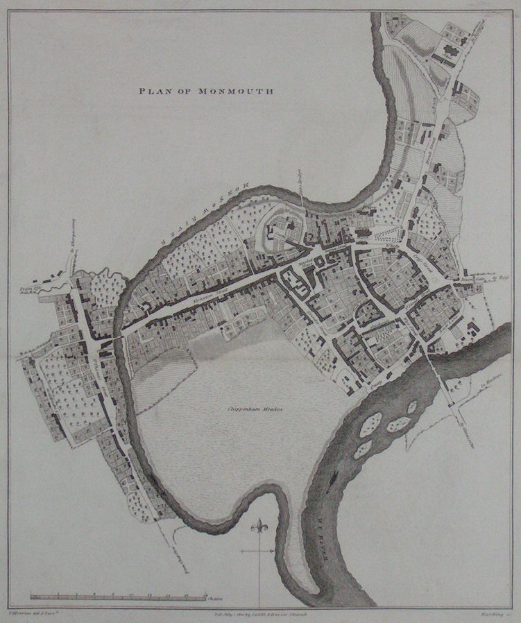 Map of Monmouth - Monmouth